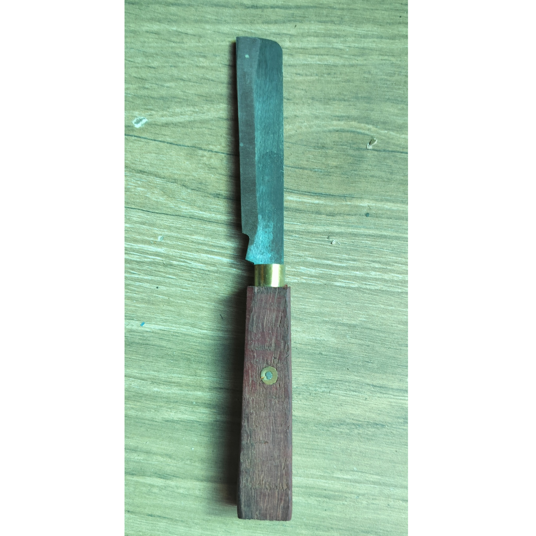 A Small-Sized Iron Kitchen Knife with Wood Handle / Trimming Knife / Pairing Knife (Pack of 2)