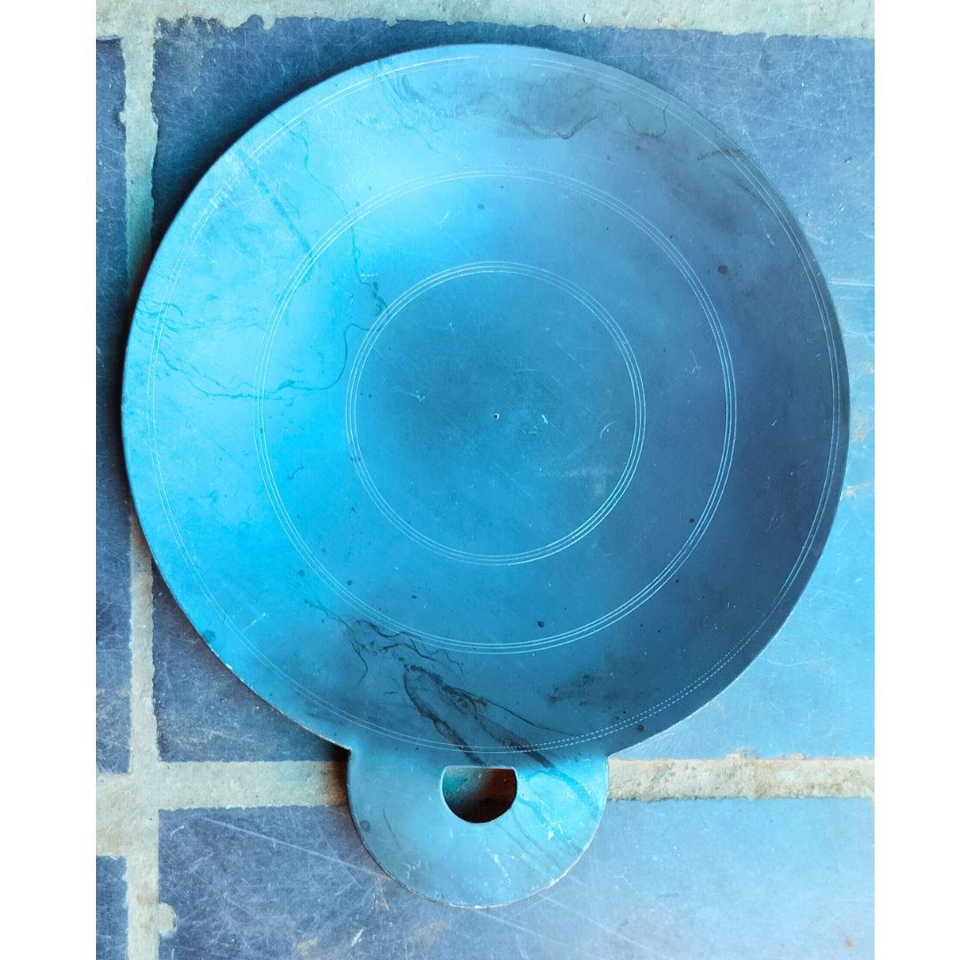 Kuzhi Dosakal | Deep Bottom Iron Dosa Tawa | Suitable for Thicker Dosas or Uttapams (10.5 Inch, 1 kg)