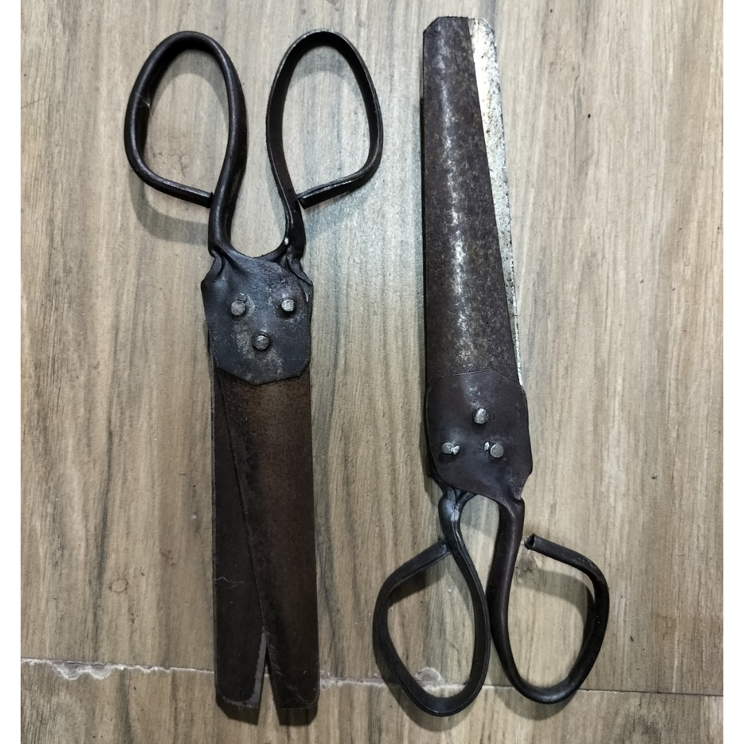Handmade Iron Scissors for Flower Cutting β Pack of 2