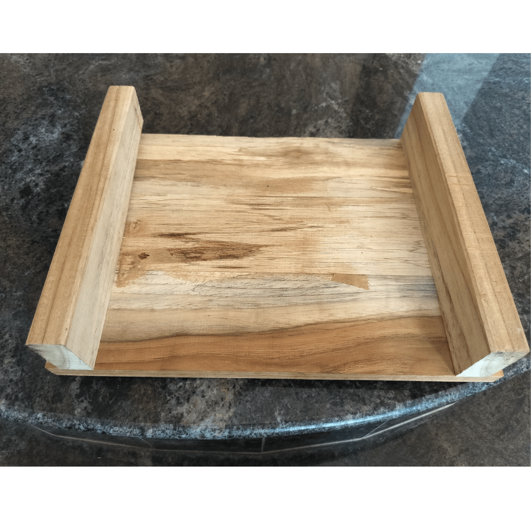 Traditional Kerala Teak Wood Manai Palagai / Pooja Chowki (மணைப்பலகை) – Handmade Wooden Pooja Stool in 3 Sizes – Jointed Design for Durability