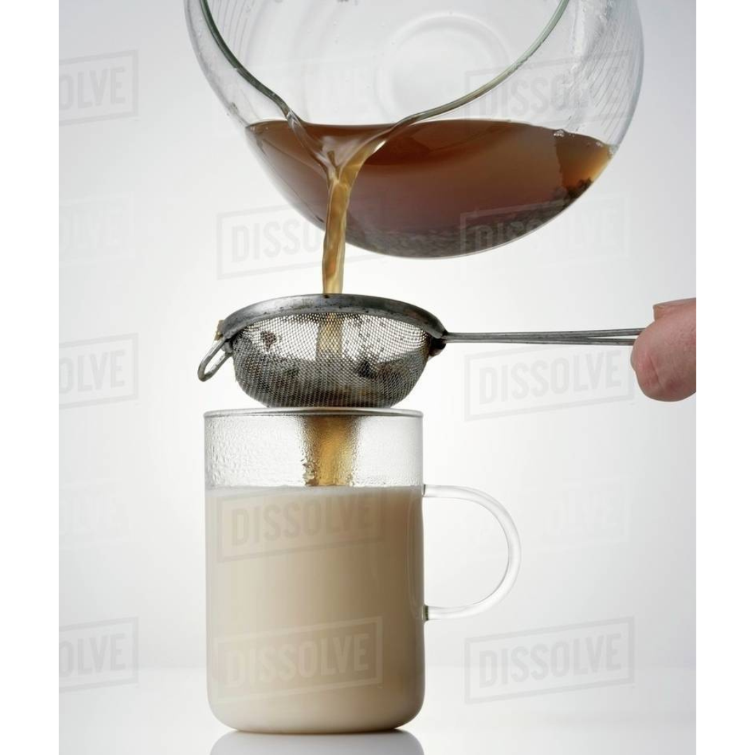 Plastic Multipurpose Tea, Coffee Strainer with Double Layer Filtration (Set of 4 Pieces)