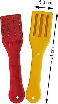 Fish Scale Remover Plastic Handle (Pack of 2)| Fish Scale Scrapper | Cleaning Tools