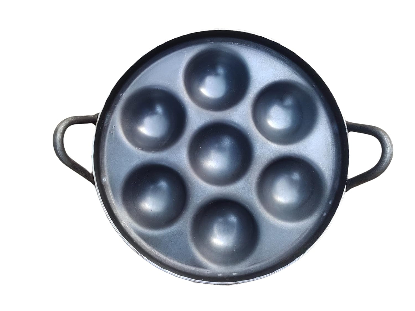 Iron 7 Cavity Kuli Appam Patra / Paniyaram Pan