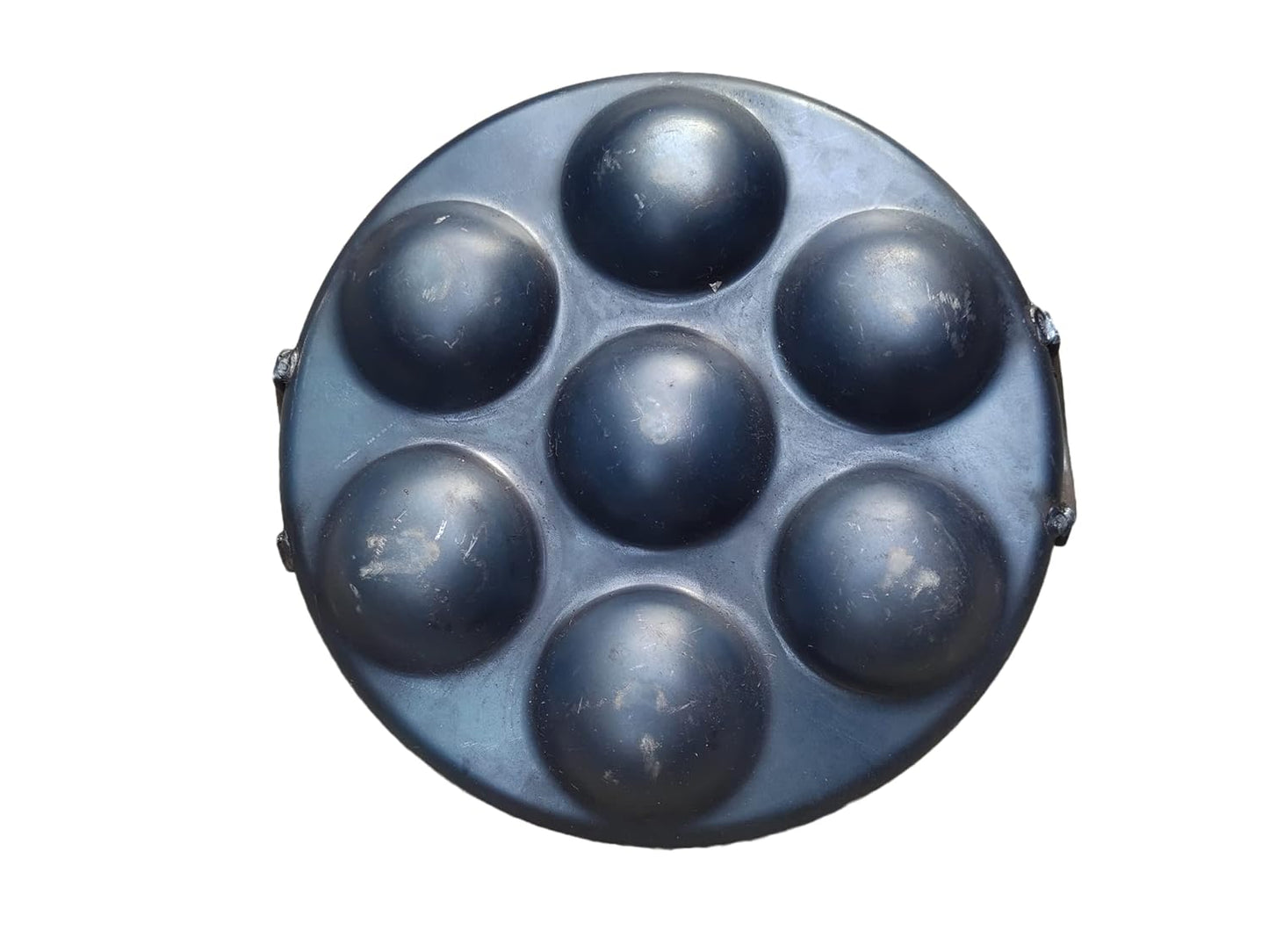 Iron 7 Cavity Kuli Appam Patra / Paniyaram Pan