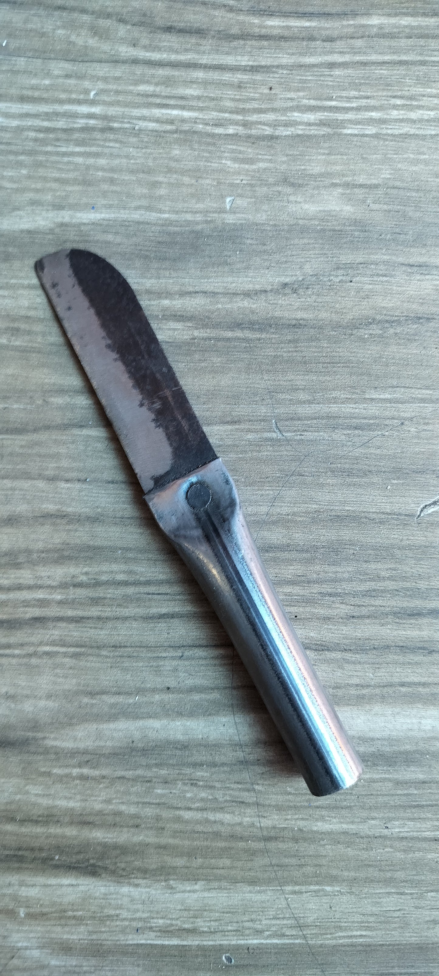 Handmade Small Knife / Handy Iron Knife for Delicate Tasks (6 in / 15 cm)