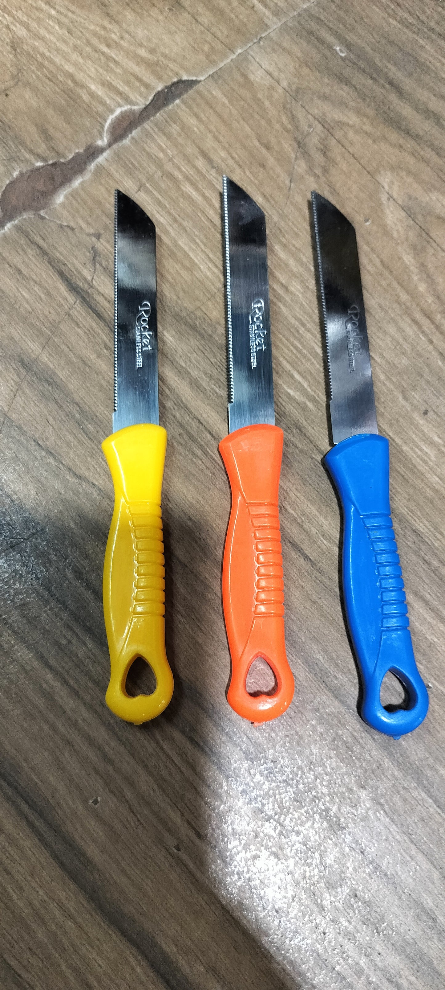 Stainless Steel Kitchen Knife (Pack of 3)