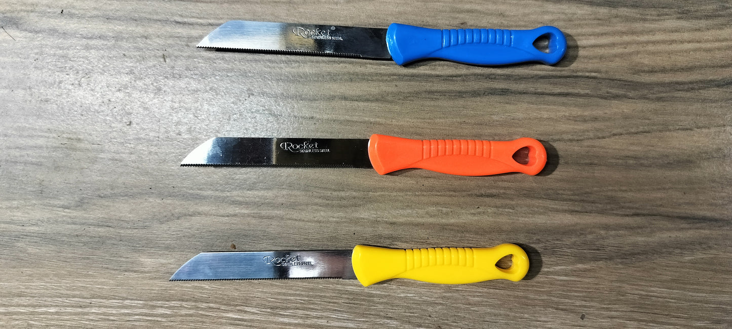 Stainless Steel Kitchen Knife (Pack of 3)