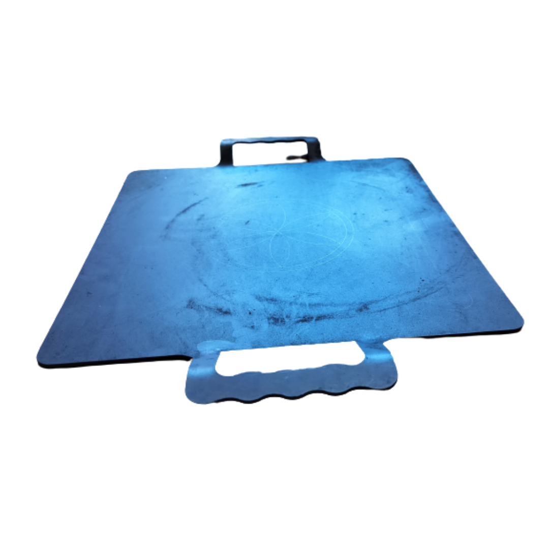 Jointless Square Shaped Flat Base Iron Dosa Tawa (12 Inch, 2.2 Kg)