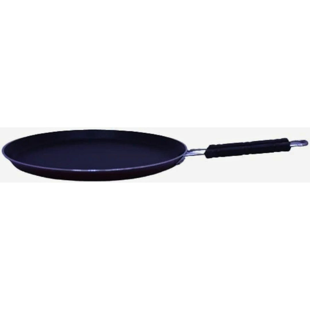 Flat Iron Tawa for Roti / Chapathi / Paratha / Fulka with Plastic Handle