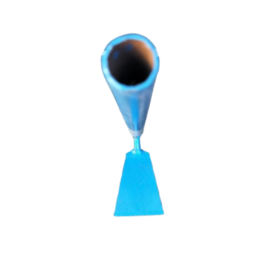 Heavy Duty Small Hand Iron Spade/Hoe for Gardening & Agriculture - 40 cm Fixed Long Handle (Kalai Kothu Manvetti/Kudaal/Favada/Para).