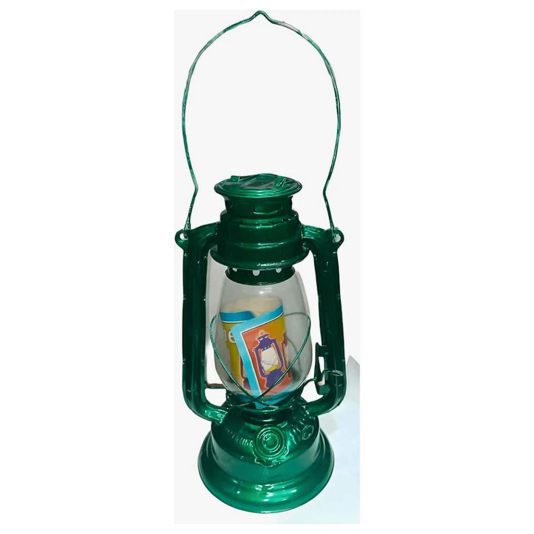 Vintage Kerosene Hurricane Lantern - Rustic Hanging Oil Lamp for Decoration, Camping, and Low Light Ambiance (Assorted Colors, Pack of 1)