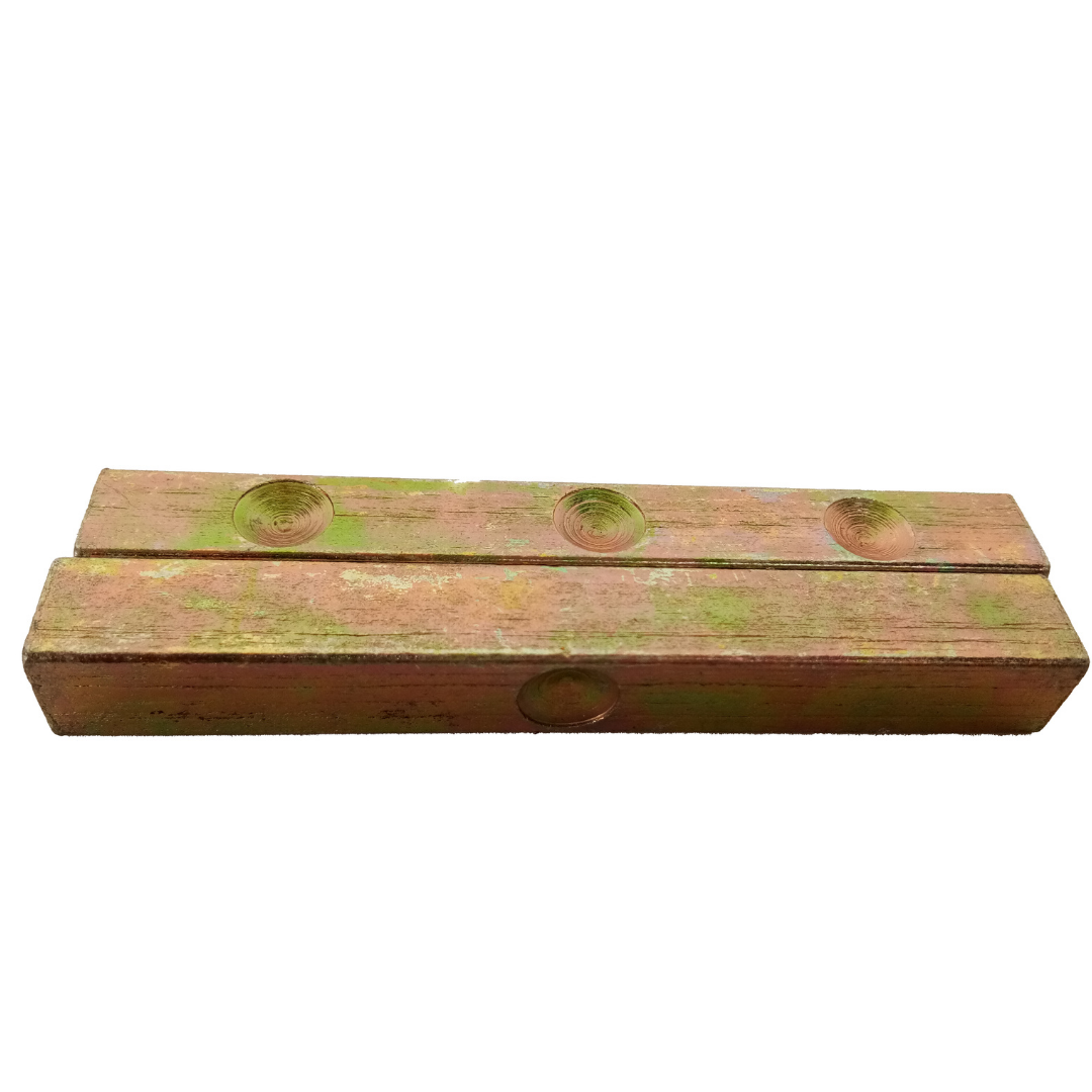 Traditional Dhayam Kattai | Pachisi | Iron Dice | Thayam Chausar | Pachikalu | Pakatai | Dalagalu Chakka | Phasa | Chaupar for Snake and Ladder, Ludo and Board Games (5 to 7 cm, 100 g, 1 Pair)