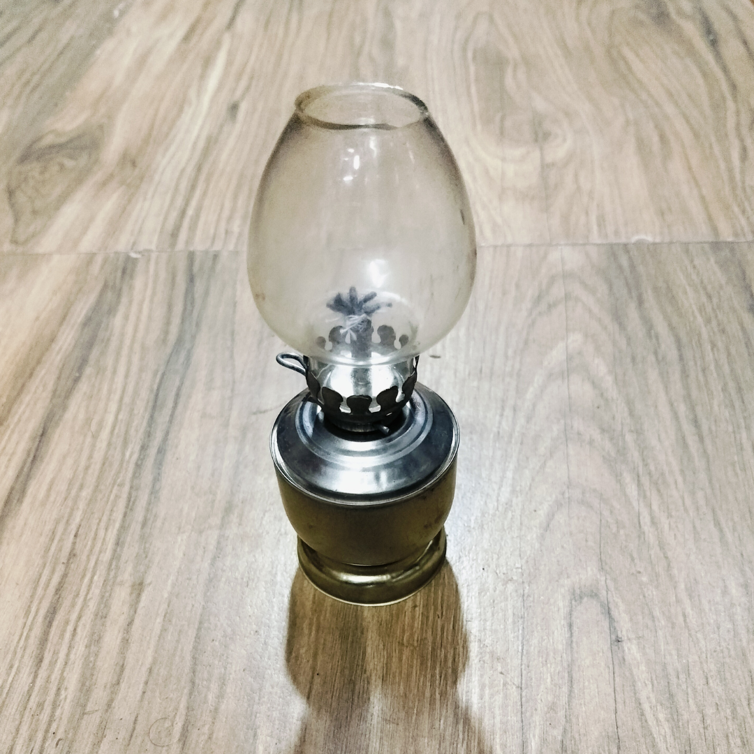 Mini Lantern Oil Lamp / Chimney lamp / Diya for Pooja / Home Decor