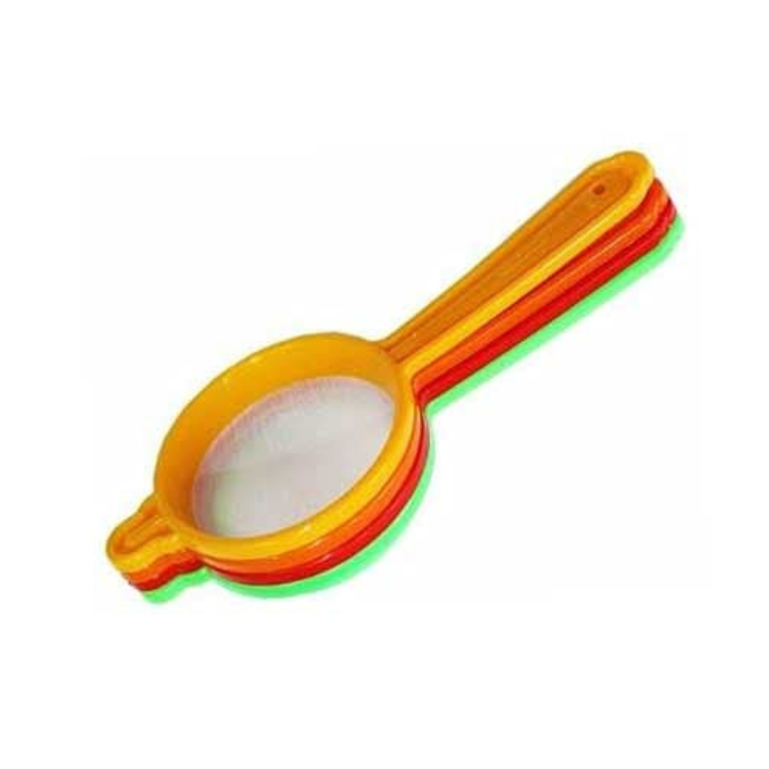 Plastic Multipurpose Tea, Coffee Strainer with Double Layer Filtration (Set of 4 Pieces)