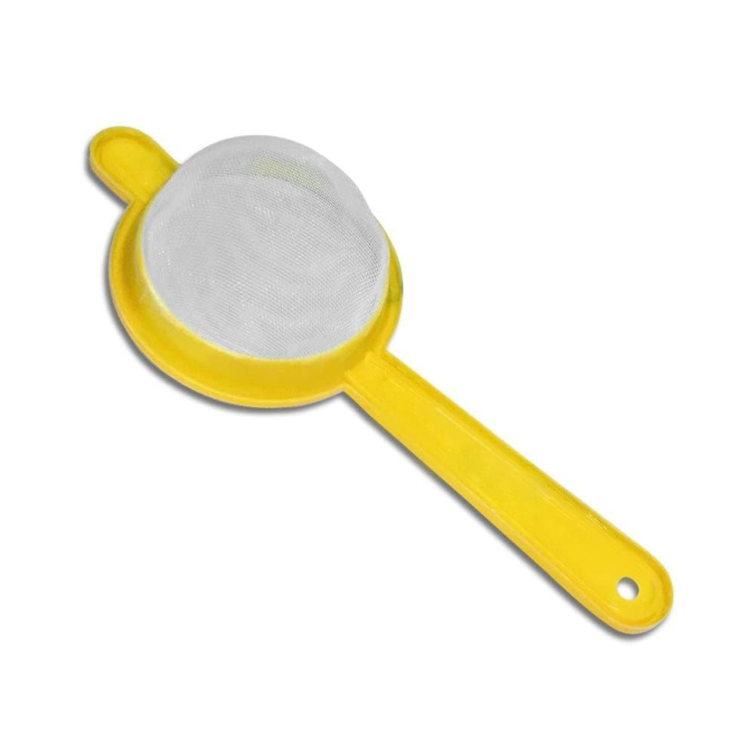Plastic Multipurpose Tea, Coffee Strainer with Double Layer Filtration (Set of 4 Pieces)
