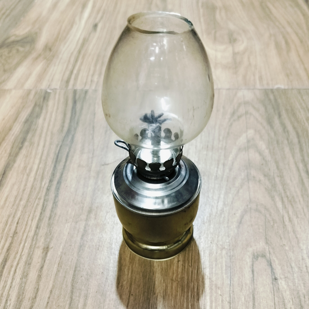 Mini Lantern Oil Lamp / Chimney lamp / Diya for Pooja / Home Decor