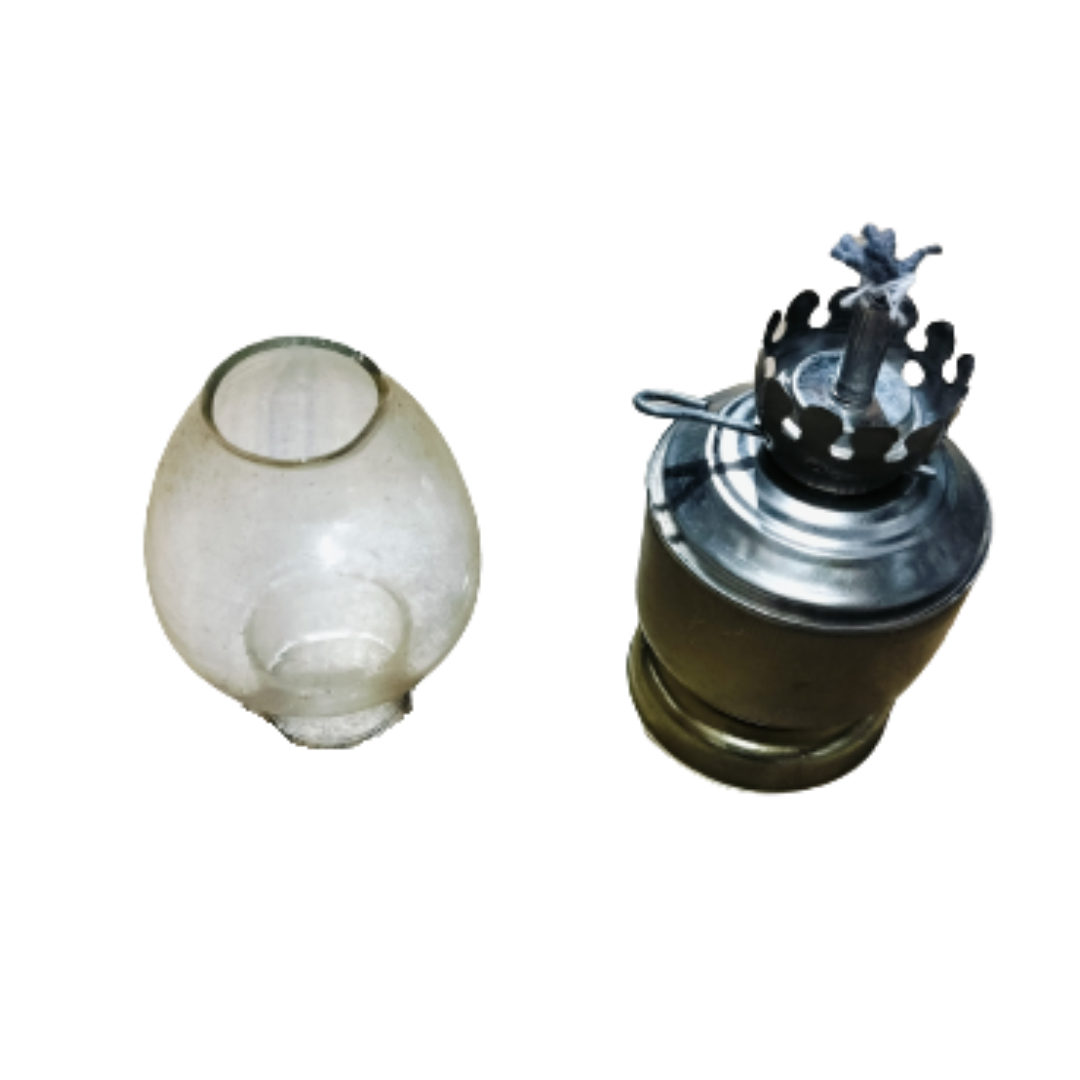 Mini Lantern Oil Lamp / Chimney lamp / Diya for Pooja / Home Decor