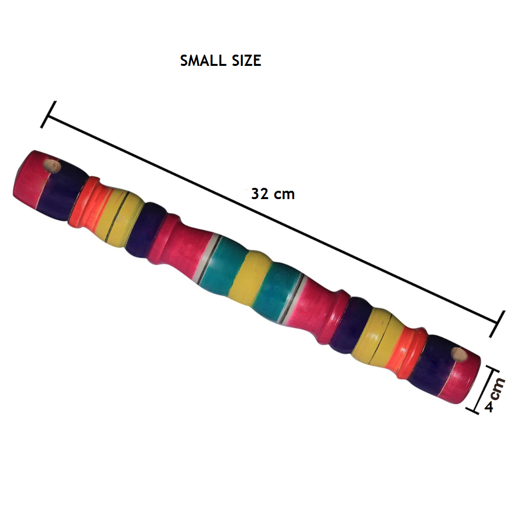 Multicolor Thottil Kambu / Round Type Baby Cradle Swing Stick