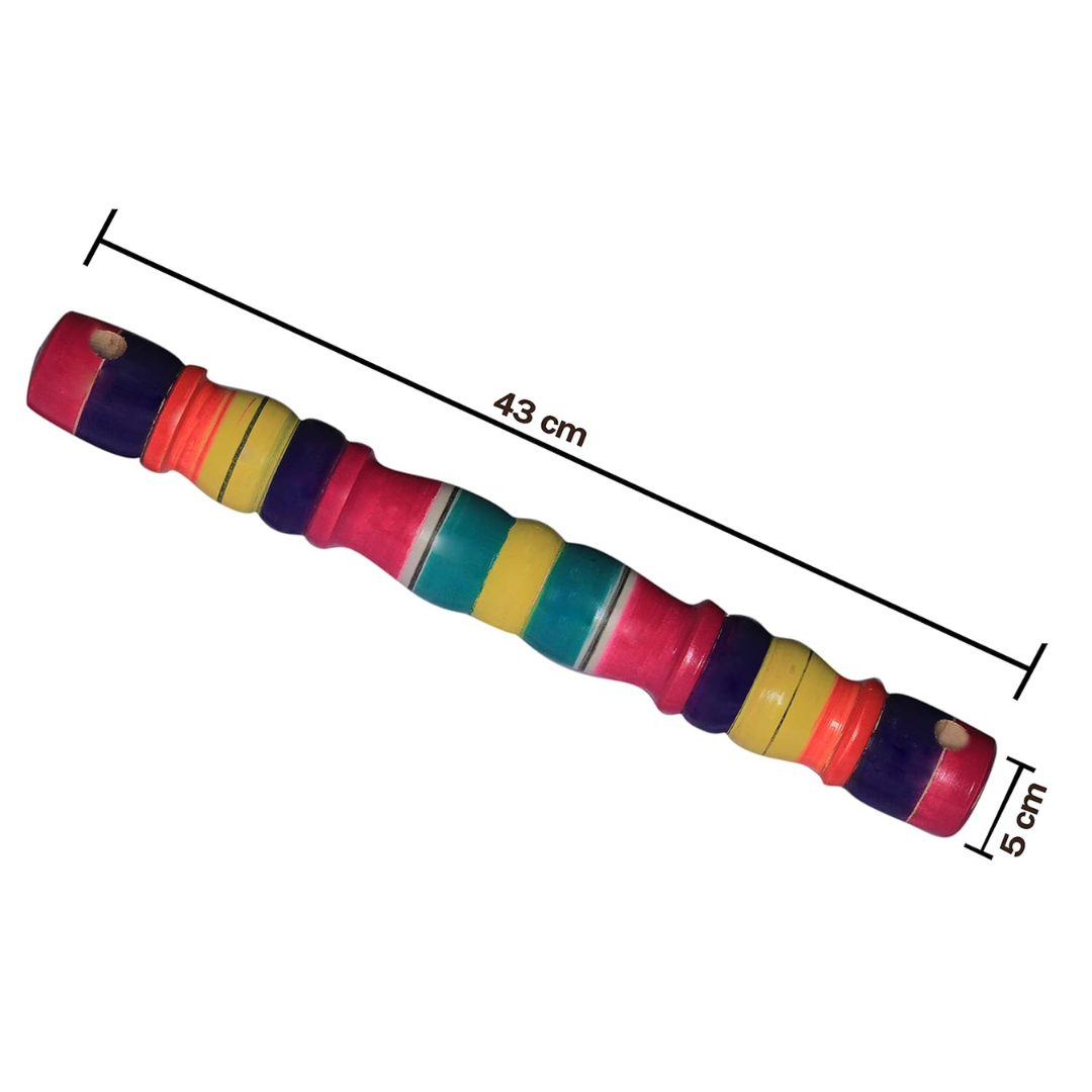 Multicolor Thottil Kambu / Round Type Baby Cradle Swing Stick