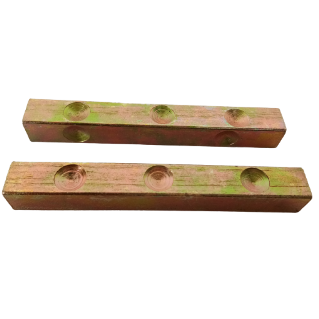 Traditional Dhayam Kattai | Pachisi | Iron Dice | Thayam Chausar | Pachikalu | Pakatai | Dalagalu Chakka | Phasa | Chaupar for Snake and Ladder, Ludo and Board Games (5 to 7 cm, 100 g, 1 Pair)