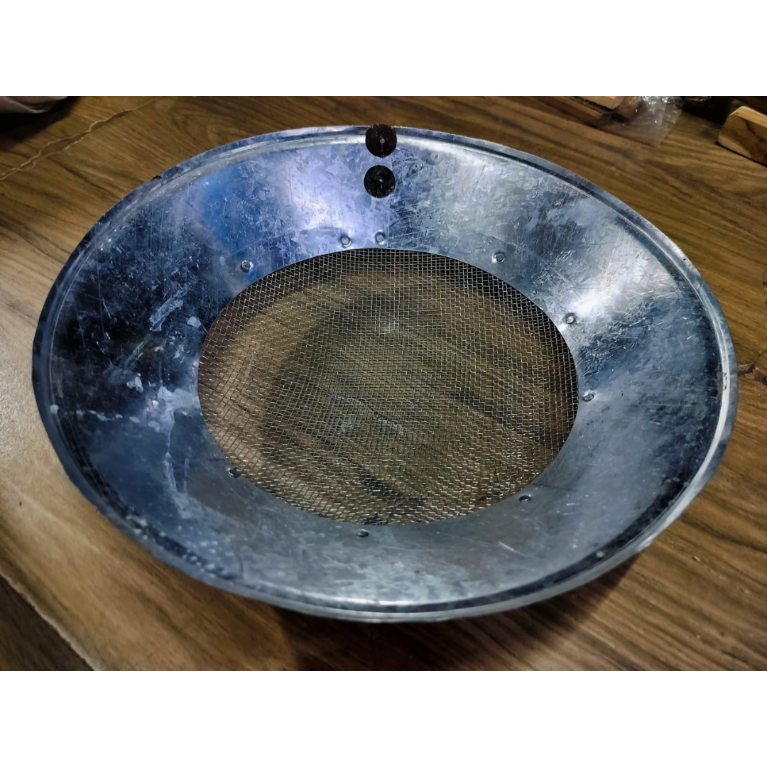 Iron Round Strainer / Poha Chalni / Strainer Colander / Oil Strainer