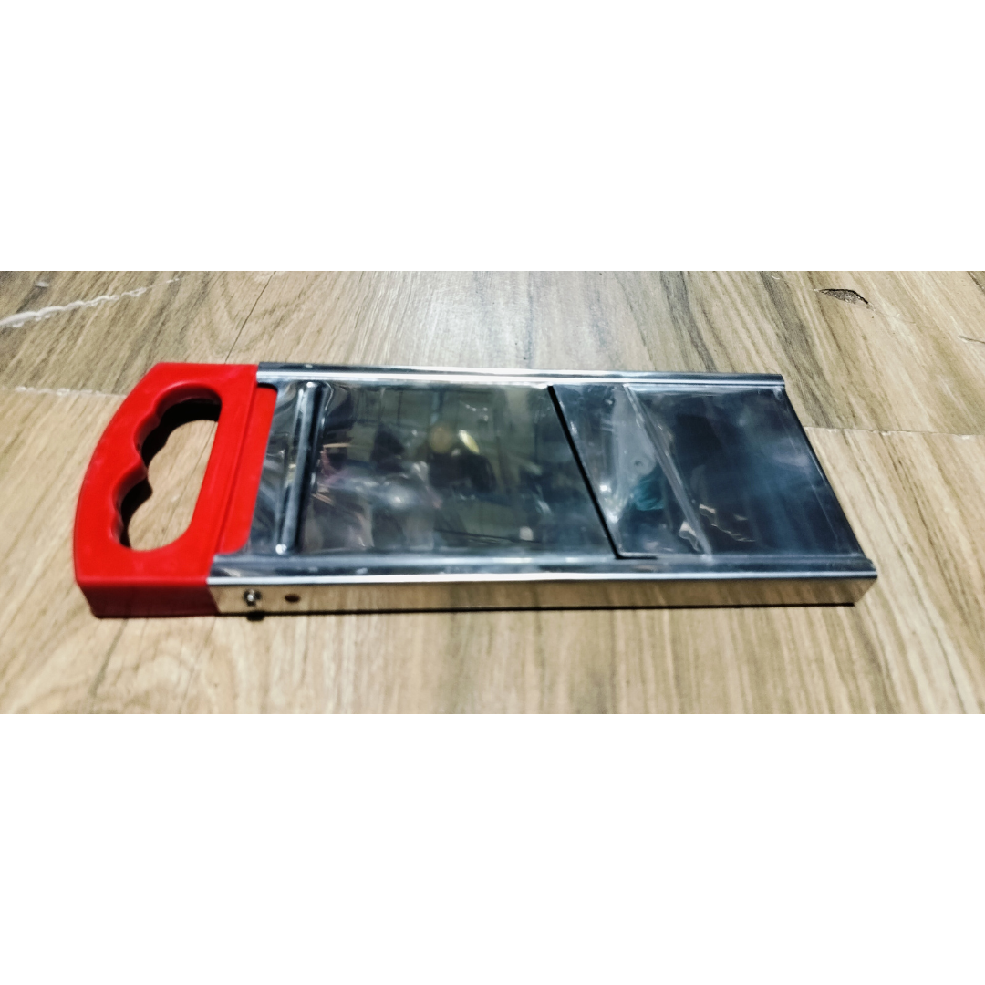 Stainless Steel Plain Slicer for Vegetable, Fruit, Potato Chips for Kitchen