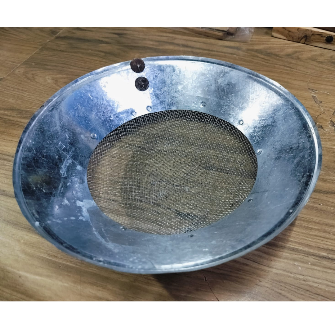 Iron Round Strainer / Poha Chalni / Strainer Colander / Oil Strainer