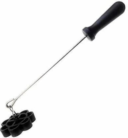 Non-Stick Achappam Maker | Rose Cookie Murukku Achu Mould with Handle β Easy Frying Tool for Traditional Snacks