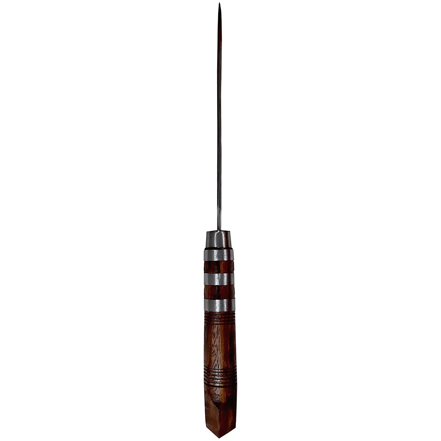 Coconut Knife Heavy Duty - Spring Steel Knife - Coconut Cutting Knife - Koduval - Big Knife - Multipurpose - Vettukathi Kerala - 10 inch Straight Blade