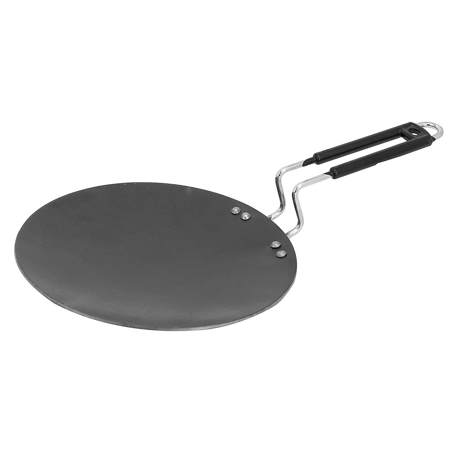 Iron Roti / Chapati Tawa with Steel Handle Can be Used Gas Stove Diameter (9 Inch)