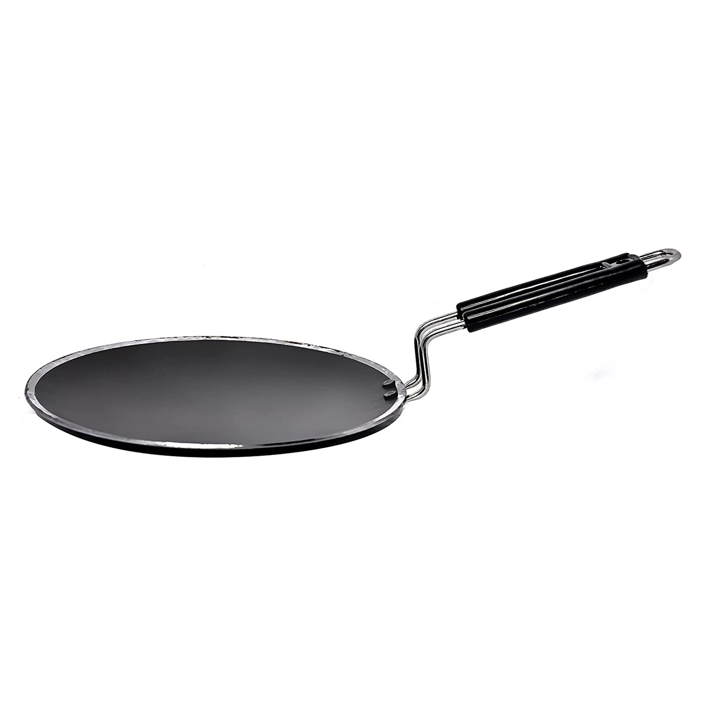 Iron Roti / Chapati Tawa with Steel Handle Can be Used Gas Stove Diameter (9 Inch)