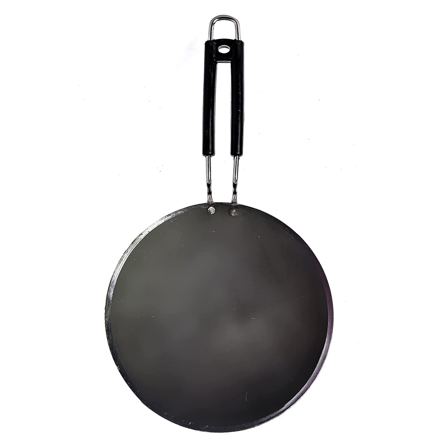 Iron Roti / Chapati Tawa with Steel Handle Can be Used Gas Stove Diameter (9 Inch)