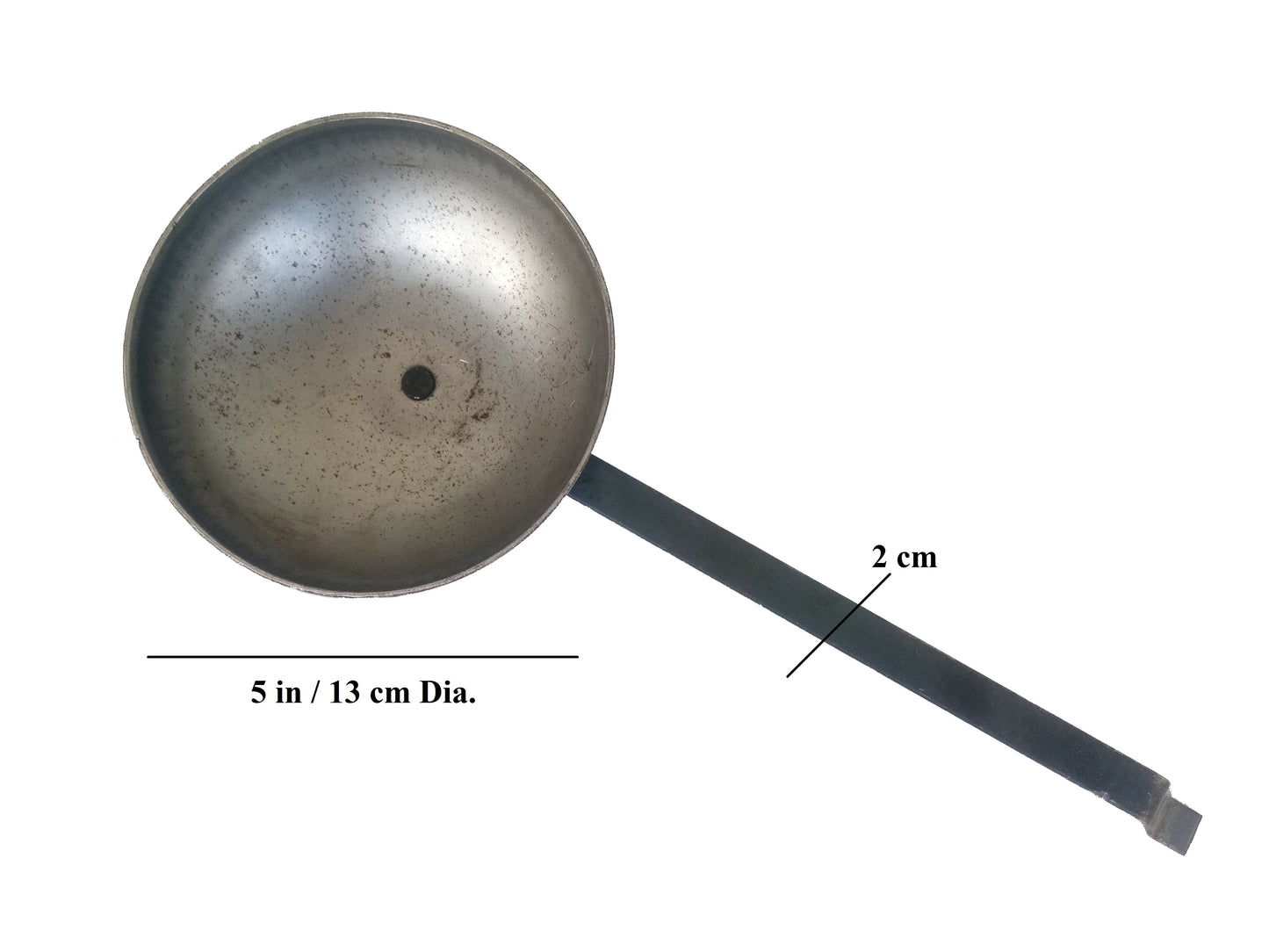 Deep Iron Incense Burner with Handle β Dhoop Stand / Sambrani Dhoop / Sambrani Karandi