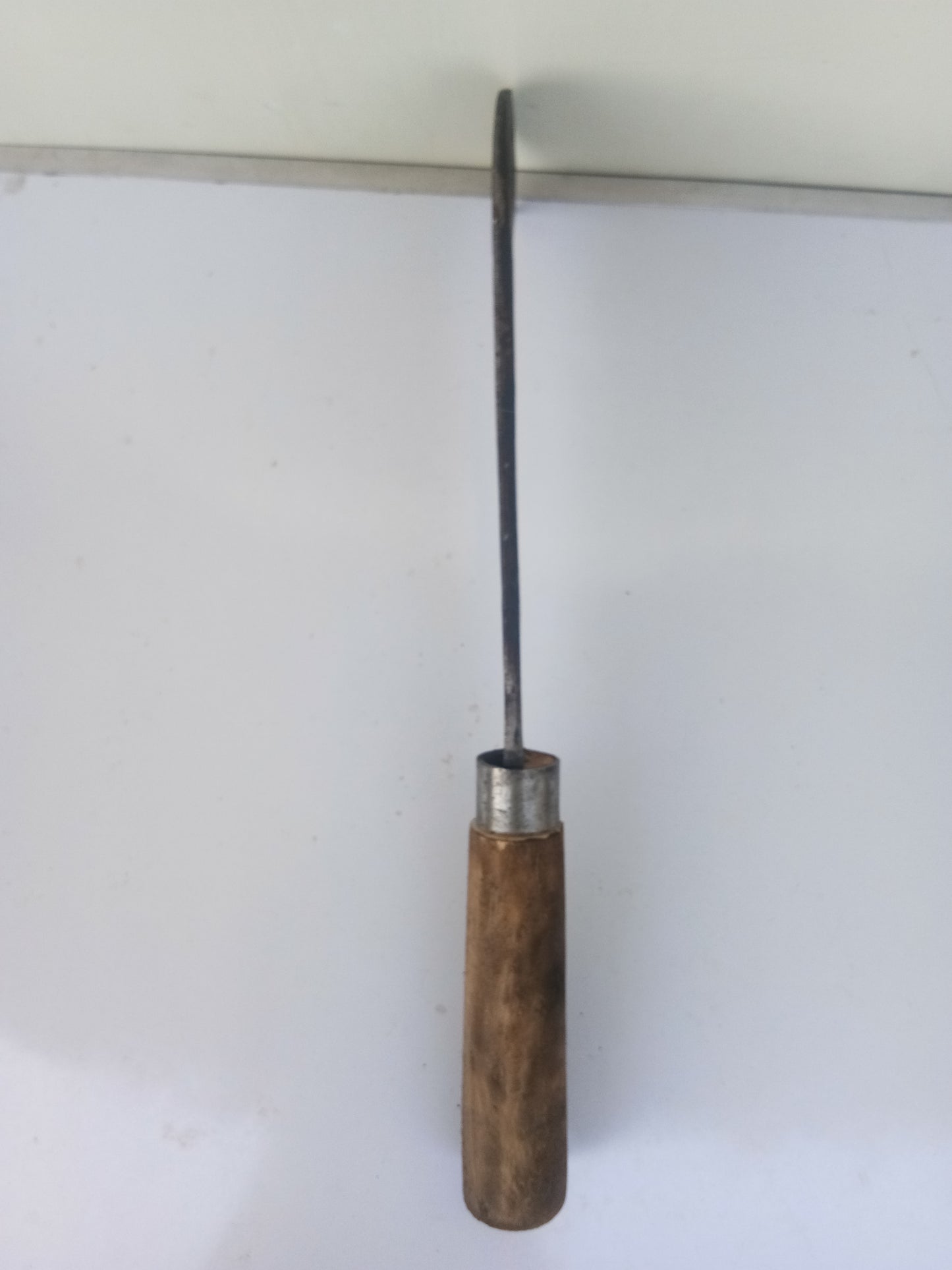 Traditional Aruvaal / Koduval / Vaakathi / Vettukathi β Handmade Iron Billhook with Big Wooden Handle (Big Size)