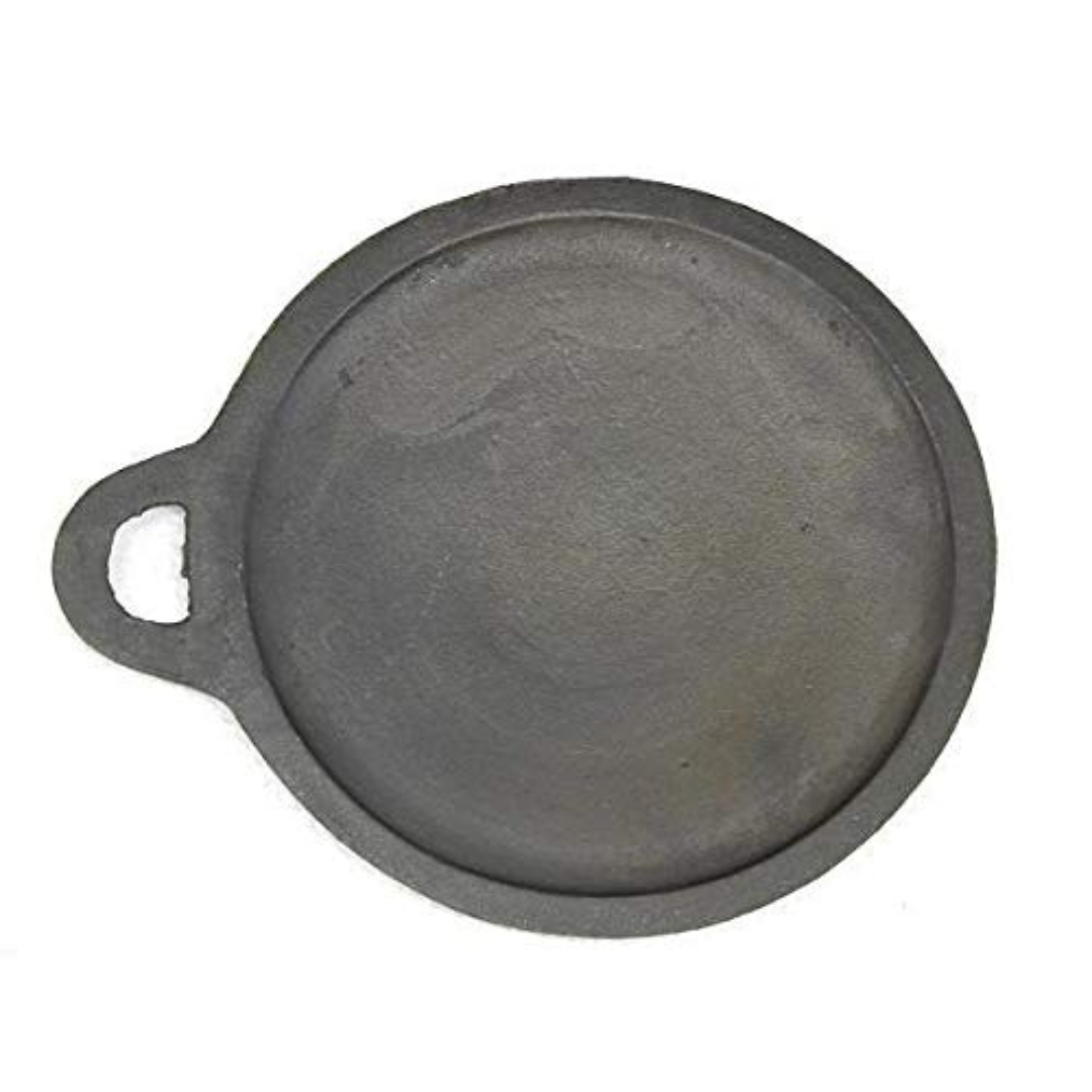 Cast Iron Flat Dosa Tawa (11 Inch, 1.7 Kg)