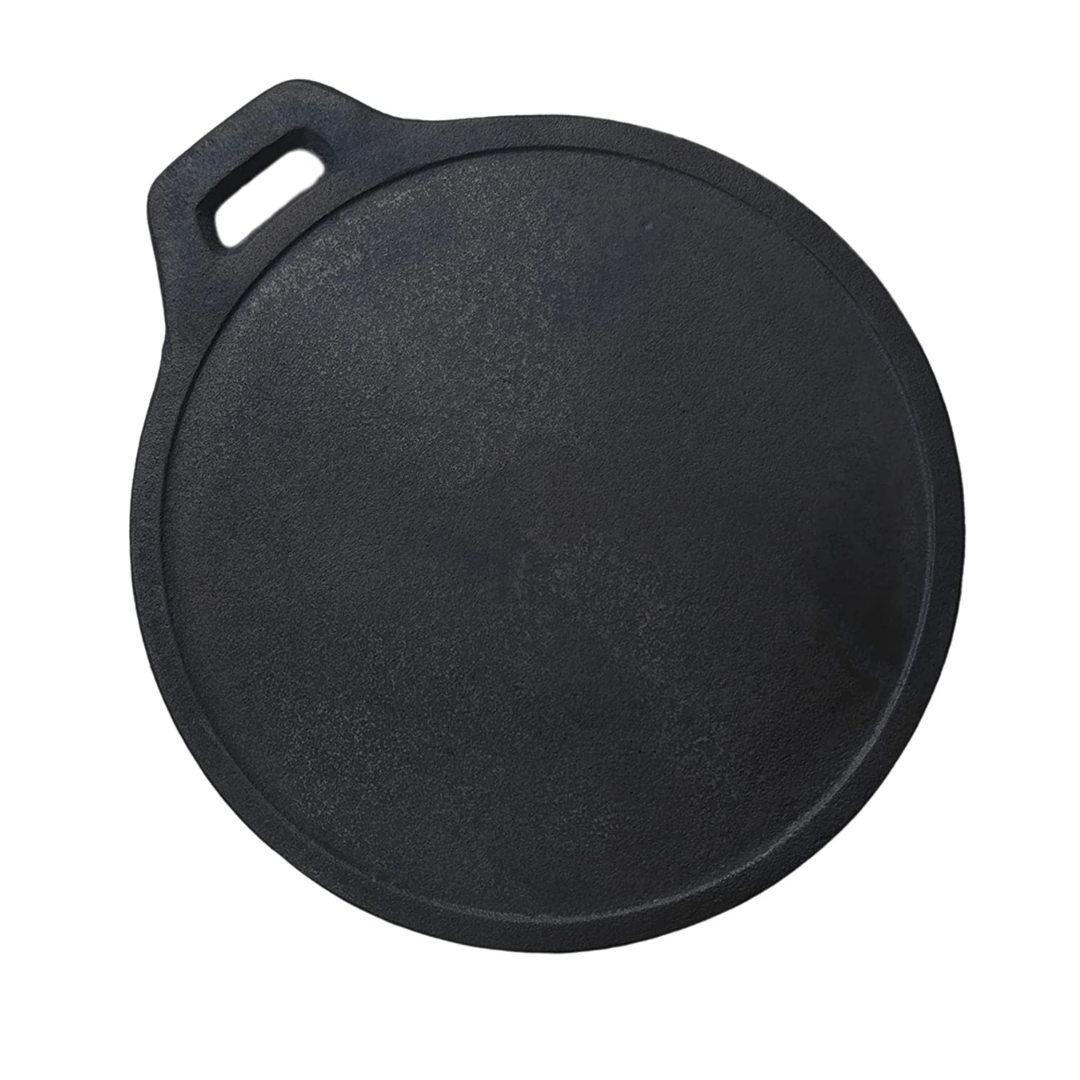 Cast Iron Flat Dosa Tawa (11 Inch, 1.7 Kg)