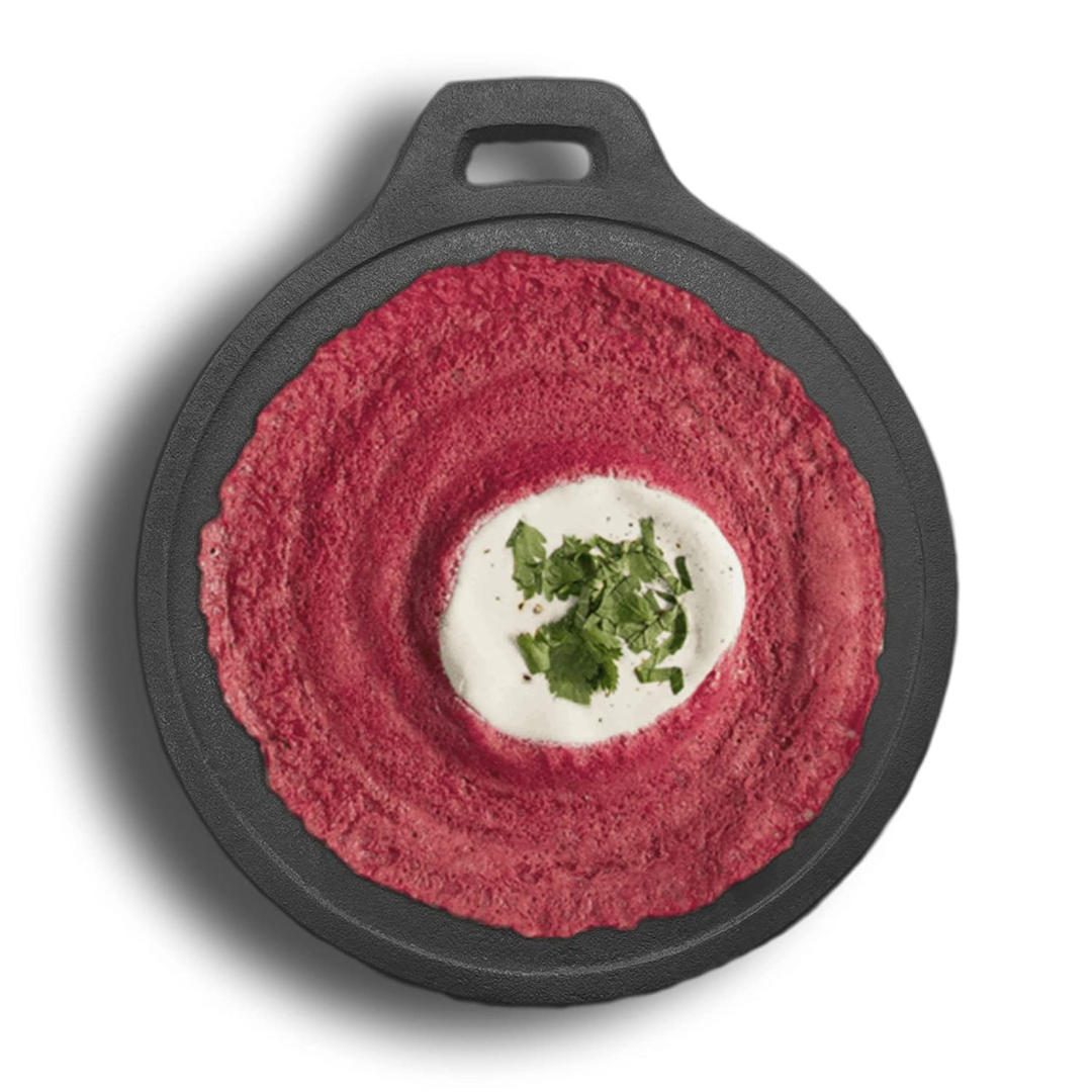 Cast Iron Flat Dosa Tawa (11 Inch, 1.7 Kg)