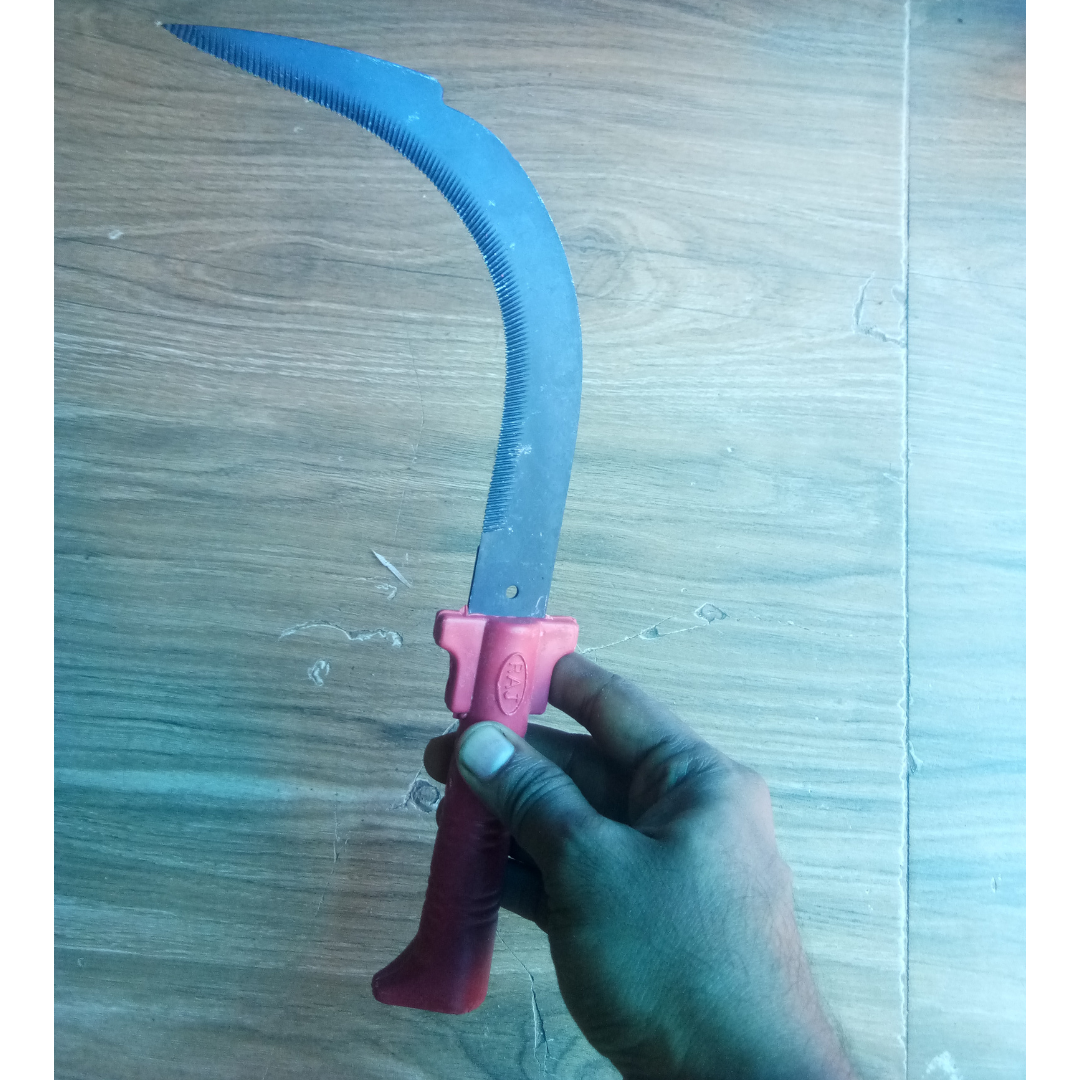 Curved Pruning Saw Heavy Duty Suitable for Trimming Tree | Branches | Grass Cutting With Sturdy Plastic Handle