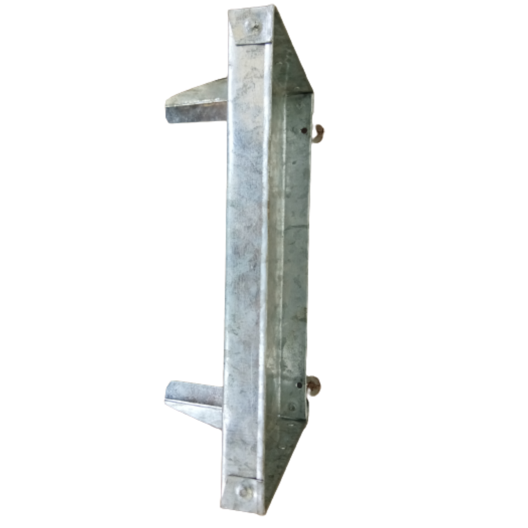 Handmade Galvanized Iron Wall Mounted Hanging Pooja Room Mandir Self / Photo Stand for Home, Shop & Office