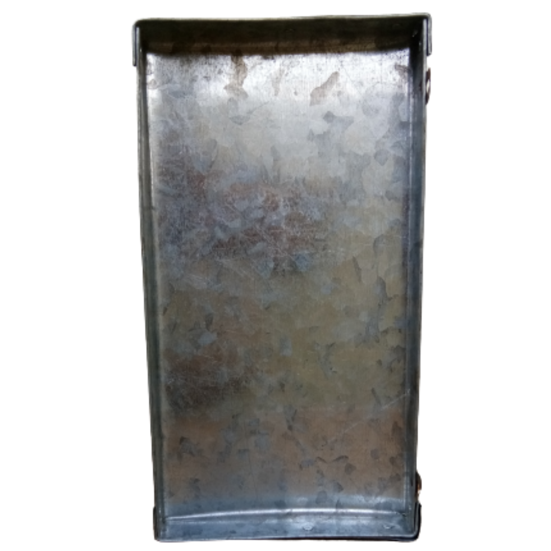 Handmade Galvanized Iron Wall Mounted Hanging Pooja Room Mandir Self / Photo Stand for Home, Shop & Office