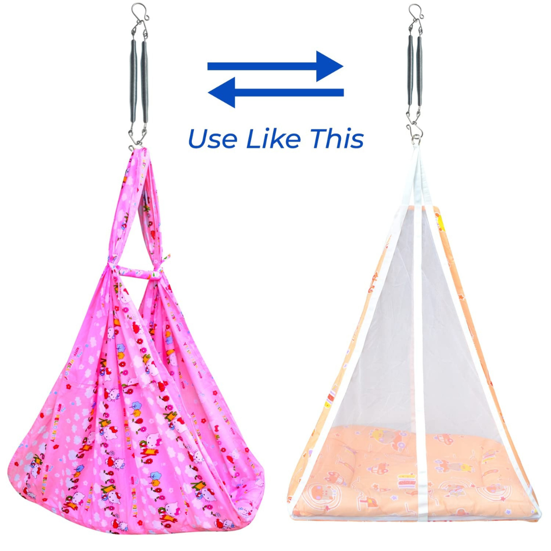 Hanging Spring for Baby Swing Cradle / Infant Jhula Swing Stainless Steel Spring / Thottil Spring (for Baby)