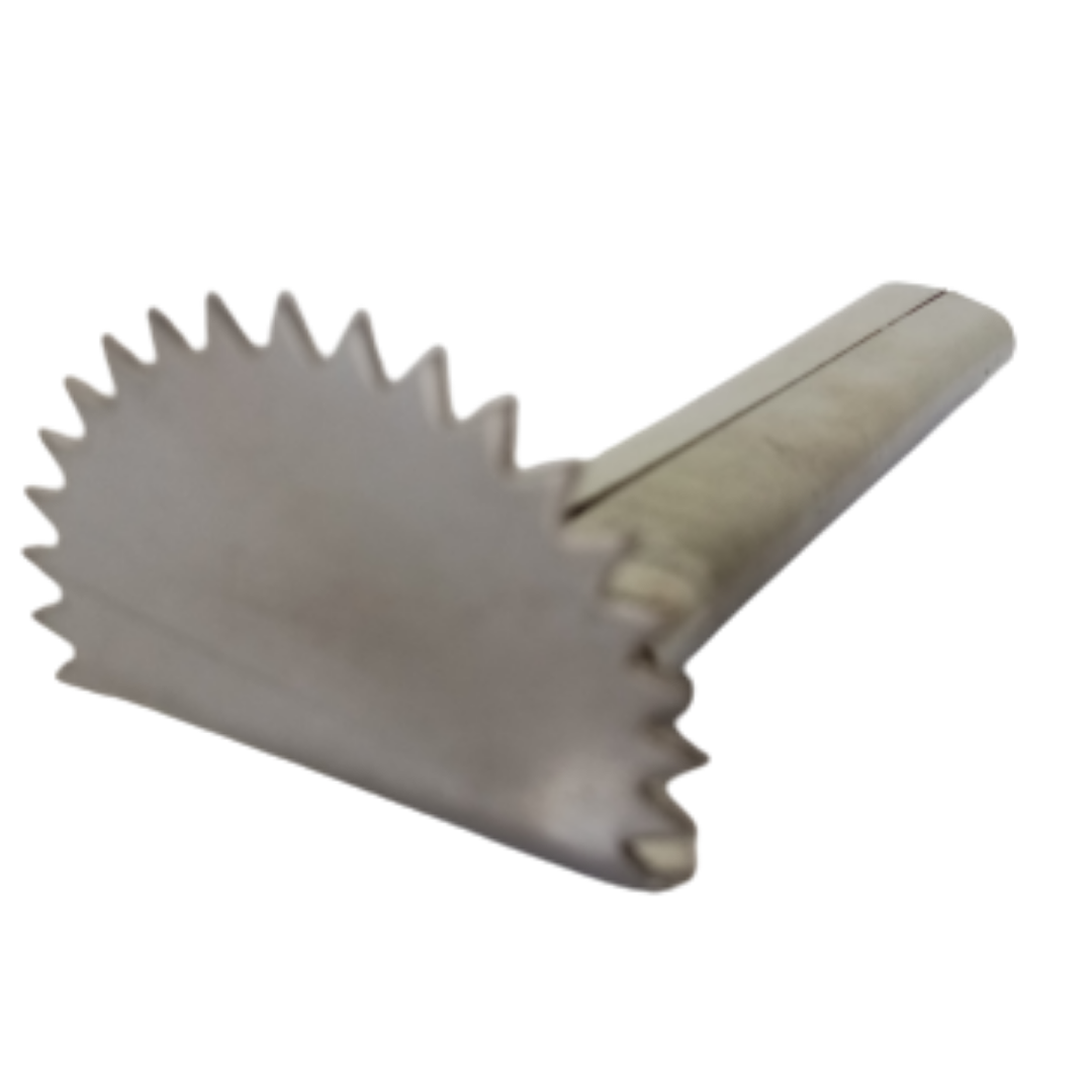 Steel Coconut Scraper / Coconut Grater / Thengai Thuruvi / Chirava Hand Tool / Nariyal Khuruchni (15 cm, 50 g)