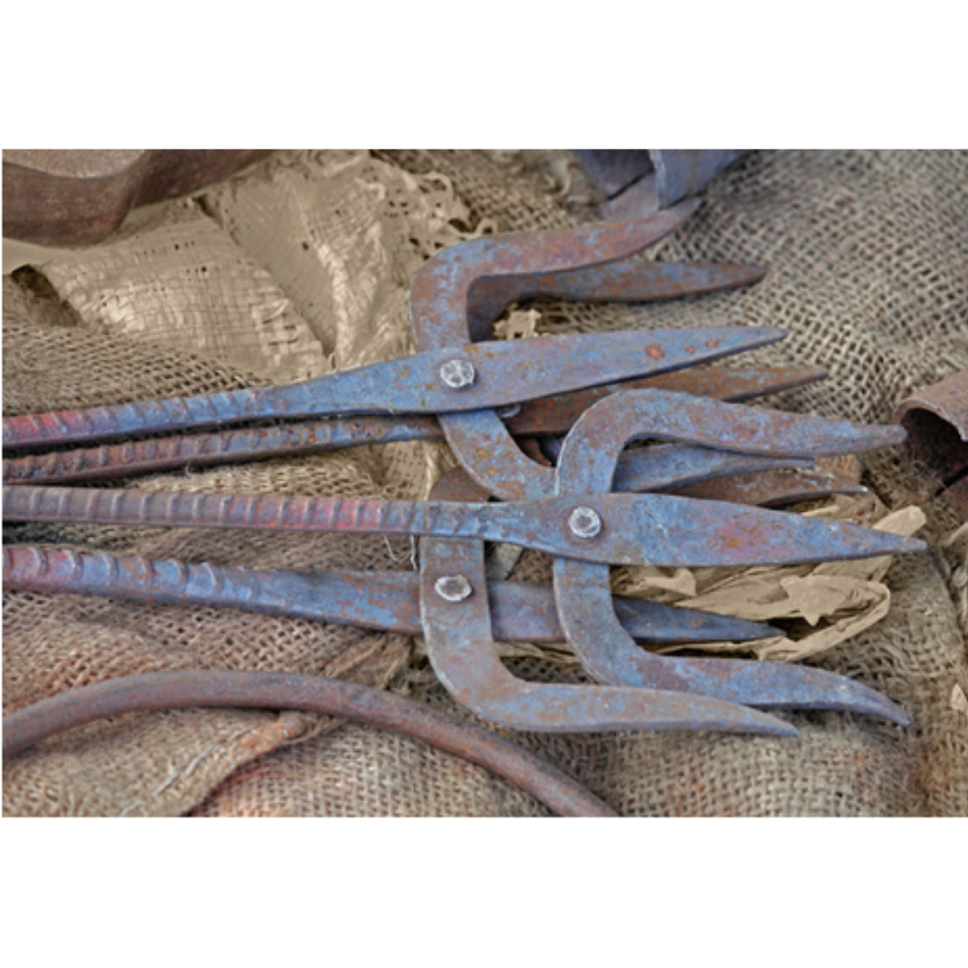 Iron Trishul Soolam for Protection and Worship / Deity God Trisulam ( 40 cm Approximately )