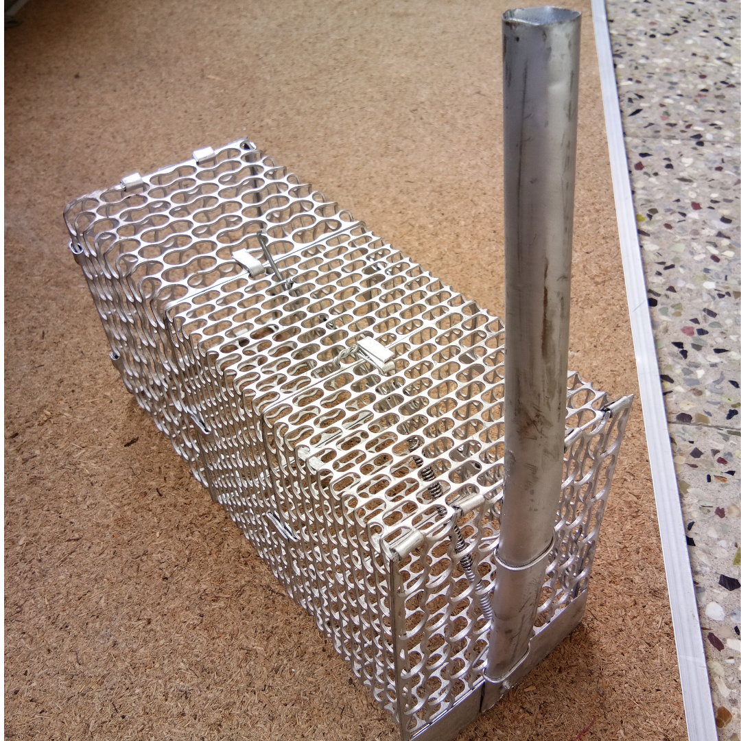 Rat Trap Machine/Rat Trap cage/Rat Cage - Handmade Galvanized Iron Rat Catcher (Medium)