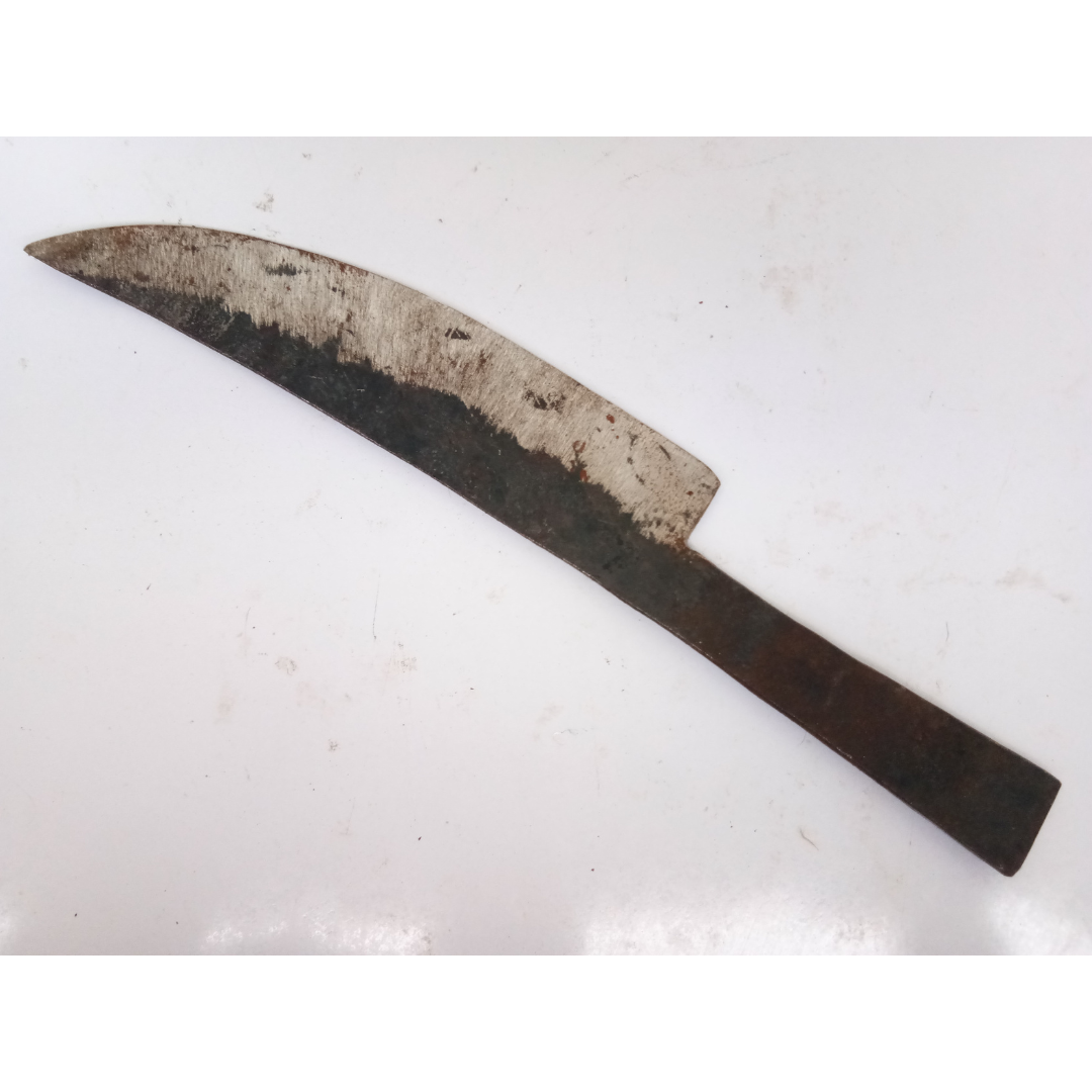 Handmade Iron Knife / Meat Cleaver Churi for Removing Cow / Goat / Beef Skin