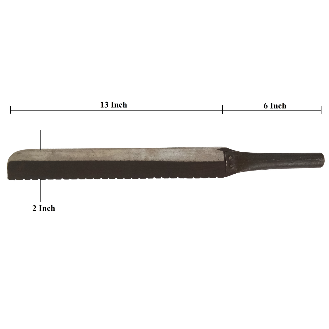 Handmade Big Iron Knife / Sugarcane Knife / Watermelon Knife for Home, Kitchen & Commercial Use (19-20 Inch, 200 g)