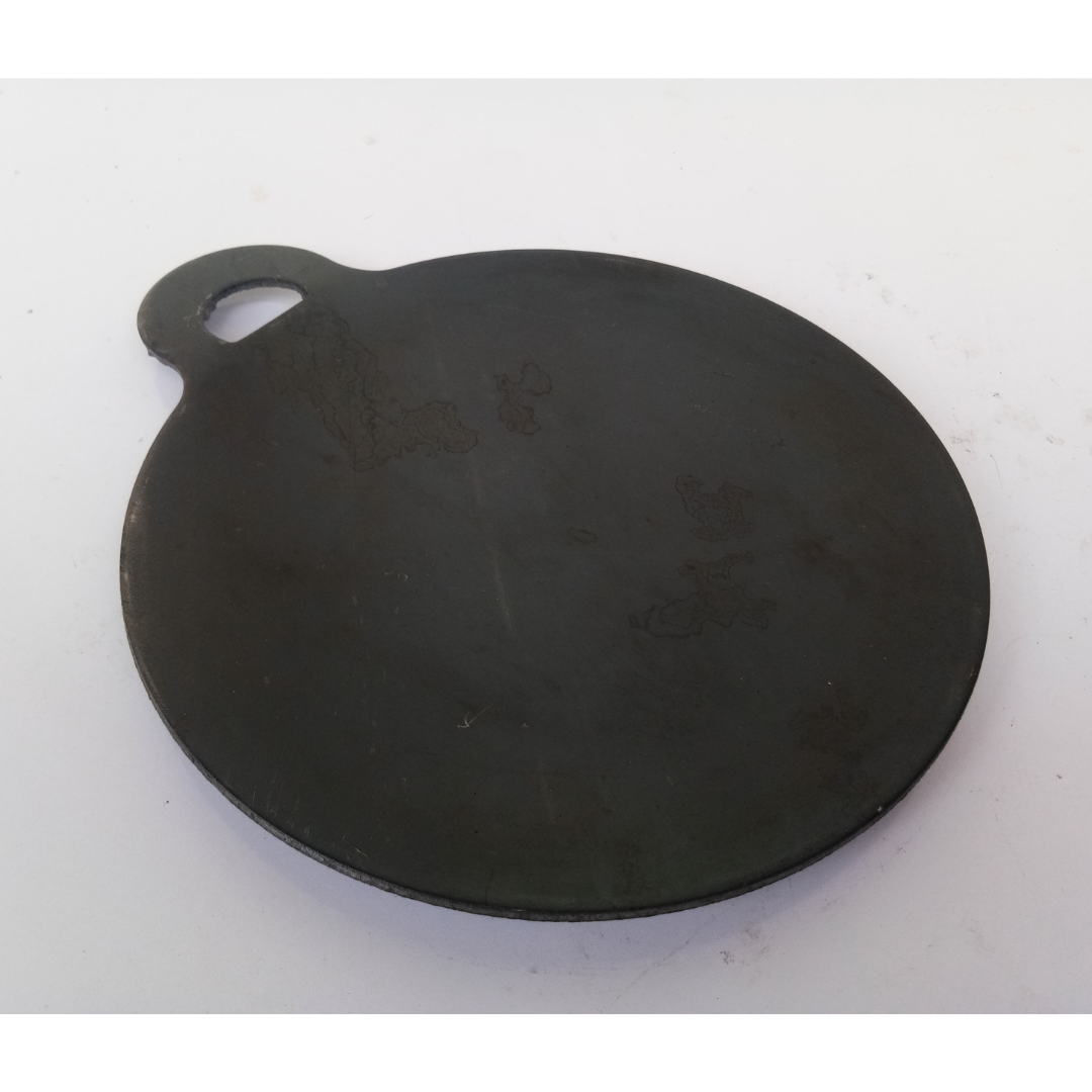 Traditional Iron Dosa Tawa | Loha Tawa | Lokhand Dosa kallu | Dosa Pan | Chapathi Tawa | Roti Tawa (8 Inch, 800 g)