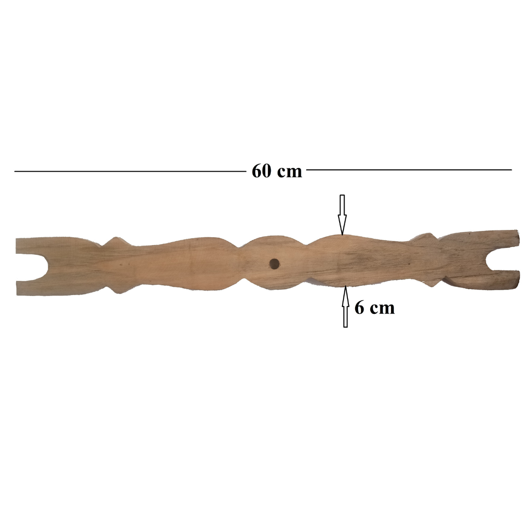 Handcrafted Wooden Thottil Kattai / Thottil Kambu / Cradle Stick / Swing Stick β Long Size (60 cm, 300 g)