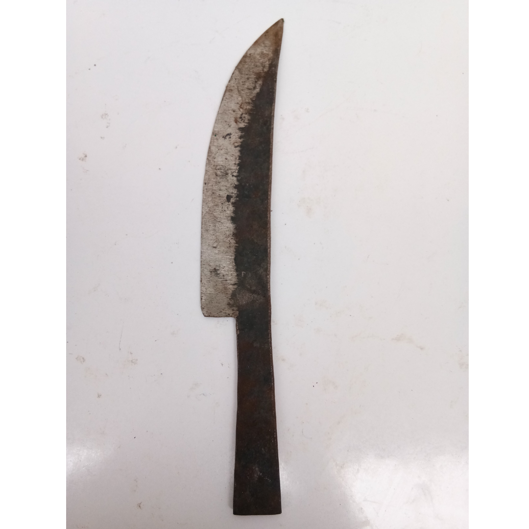 Handmade Iron Knife / Meat Cleaver Churi for Removing Cow / Goat / Beef Skin