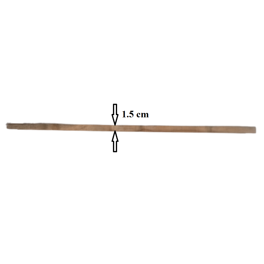 Handcrafted Wooden Thottil Kattai / Thottil Kambu / Cradle Stick / Swing Stick β Long Size (60 cm, 300 g)